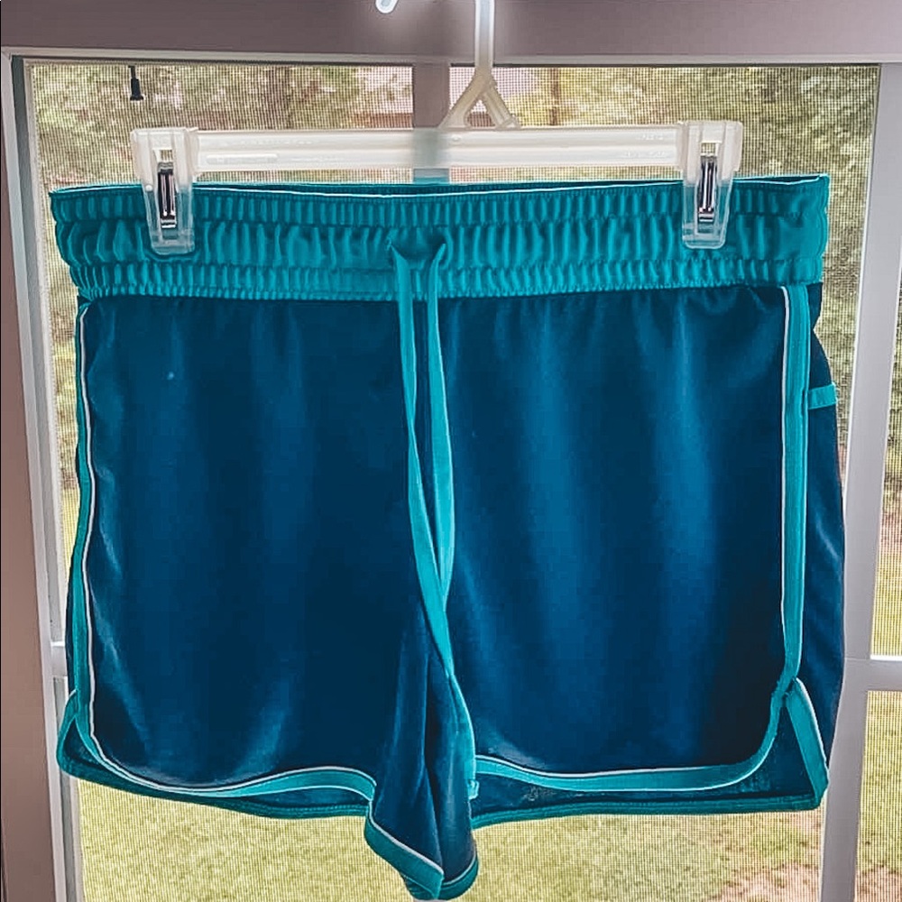 Made For Life Teal Athletic Shorts